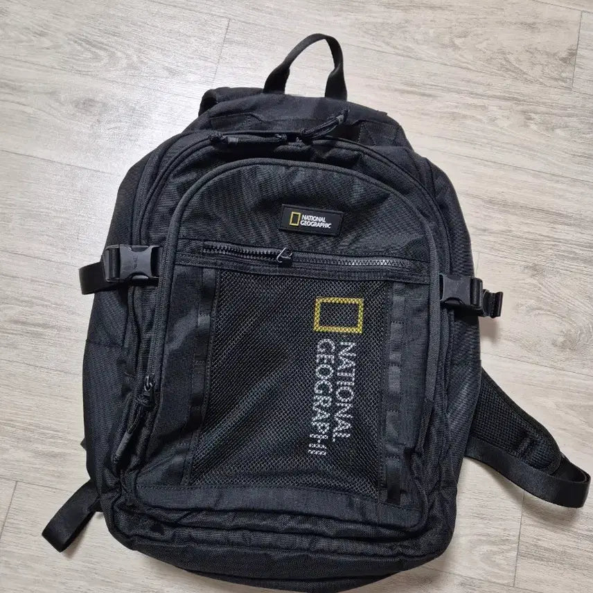 [BUNJANG] National Geographic Black Backpack / 내셔널지오그래픽 백팩 블랙