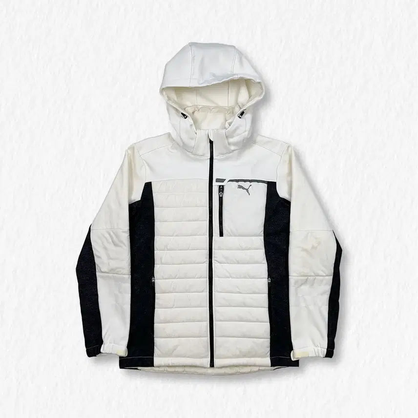 [BUNJANG] Puma Padded Hooded Zip-Up Jacket / 푸마 패디드 후드집업