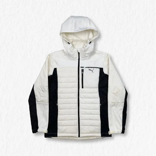 [BUNJANG] Puma Padded Hooded Zip-Up Jacket / 푸마 패디드 후드집업