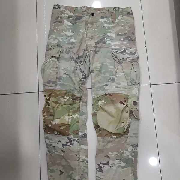 [BUNJANG] Vintage Military Cargo Pants (Approx. 34-inch Waist) / 미군복디자인 빈티지 밀리터리 카고바지 작업복추천 중고 약34인치정도