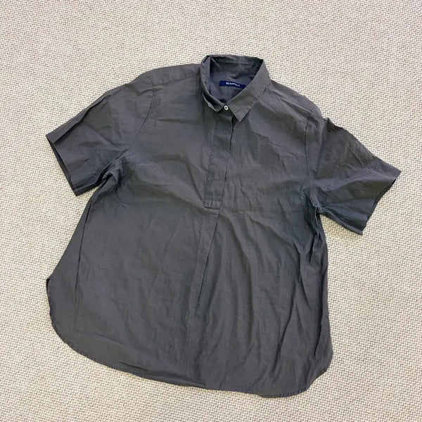 [BUNJANG] Beanpole Women's Half Button Shirt / 95 빈폴 여성 하프 단추 셔츠 0722D1