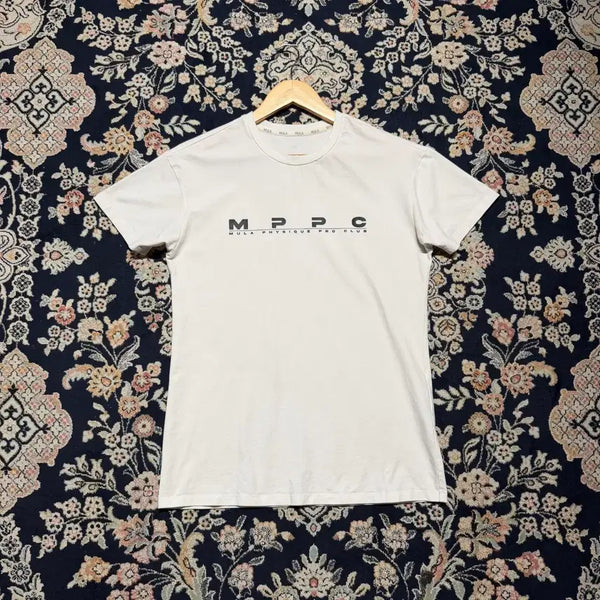 [BUNJANG] Mulawear Physique Pro Club T-shirt White / 뮬라웨어 피지크 프로 클럽 반팔 티셔츠 화이트 100