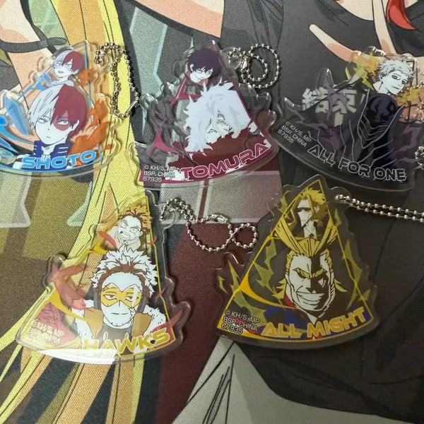 [BUNJANG] My Hero Academia Ichiban Kuji Keychain Bundle Set / 나히아 제일복권 키링 일괄