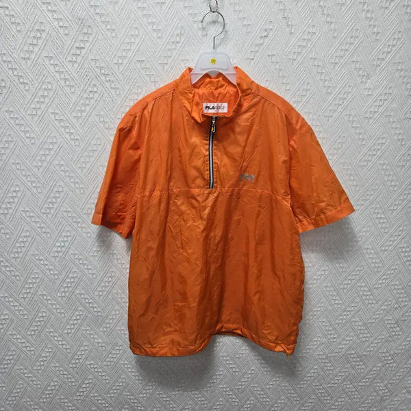 [BUNJANG] Fila Golf Anorak Short Sleeve Top / 파172 휠라 골프 아노락 반팔 95