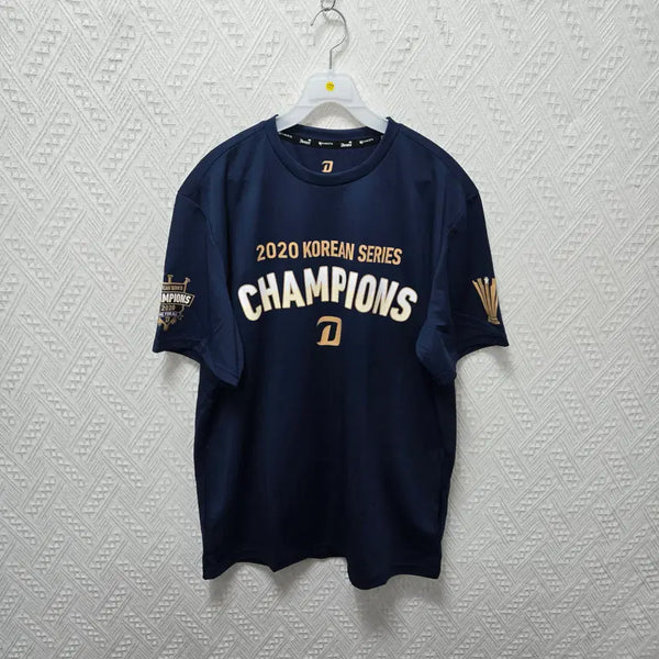 [BUNJANG] NC Dinos 2020 Korean Series Championship Short Sleeve T-Shirt M / 파177 NC다이노스 2020 한국시리즈 우승 반팔 M