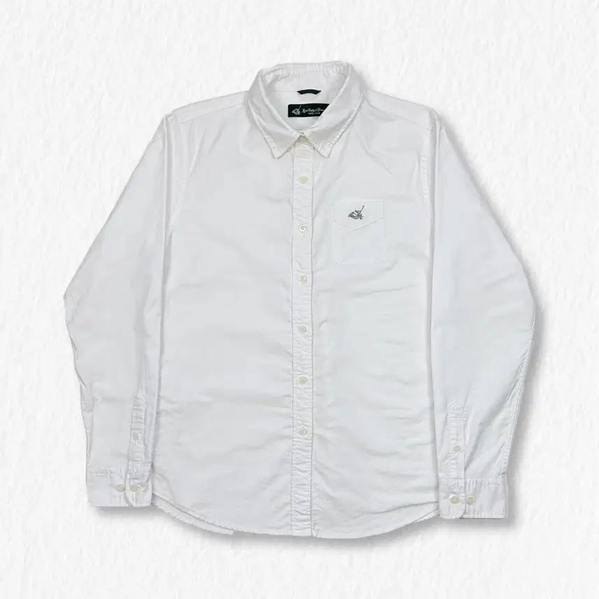 [BUNJANG] Berkshire Polo Club White Shirt / 버크셔폴로클럽 화이트 셔츠