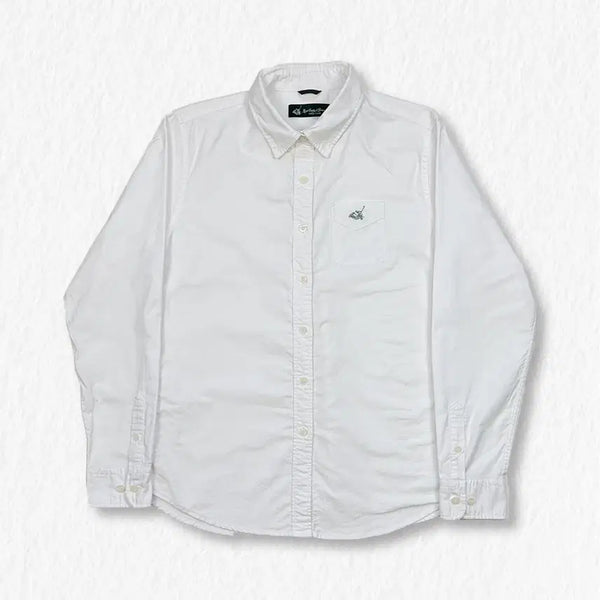 [BUNJANG] Berkshire Polo Club White Shirt / 버크셔폴로클럽 화이트 셔츠