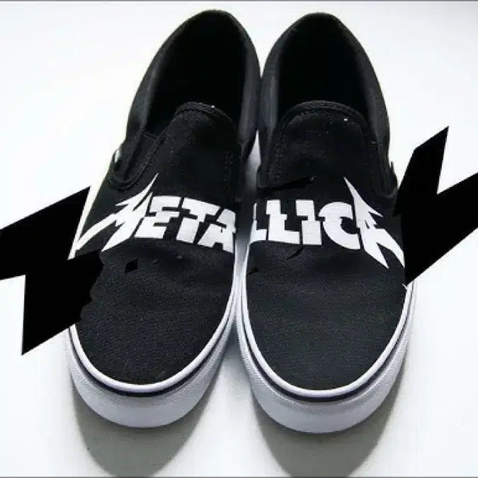 [BUNJANG] Vans x Metallica Classic Slip-On Black / 반스 x 메탈리카 클래식 슬립온 블랙