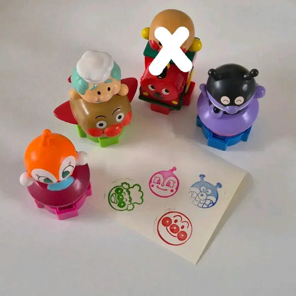 [BUNJANG] Anpanman Vintage Stamp / 호빵맨 빈티지 스탬프