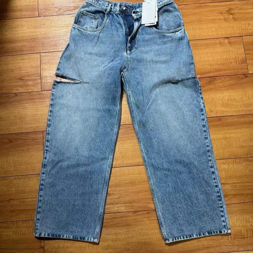 [BUNJANG] Maison Margiela Cut-Out Jeans Size 46 - Unworn with Full Department Store Packaging / 마르지엘라 컷아웃진 46사이즈 백화점 풀구성/미착용(백화점 수선) 팝니다 :)