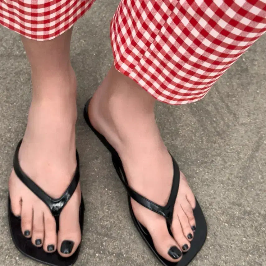 [BUNJANG] Zara Flat Sandals Flip Flops / 자라 zara 플랫 샌들 쪼리 플립플랍