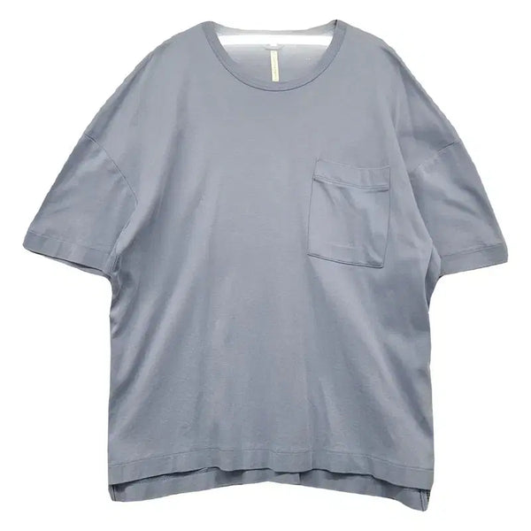 [BUNJANG] Zara Light Blue Cotton Short Sleeve T-Shirt Size M / 자라 라이트 블루 반팔티 M