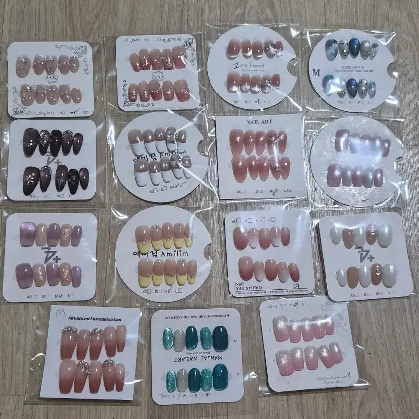 [BUNJANG] Medium Size Nail Tips / 네일팁 M사이즈