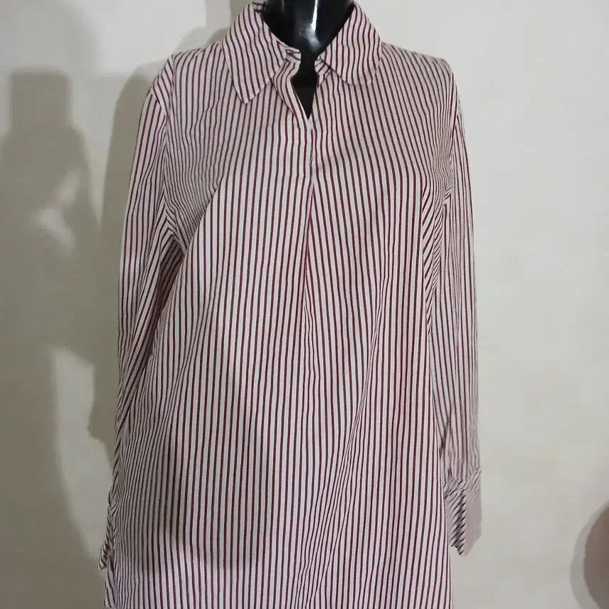 [BUNJANG] It MICHAA Loose Stripe Blouse / 잇미샤 루즈 스트라이프 블라우스
