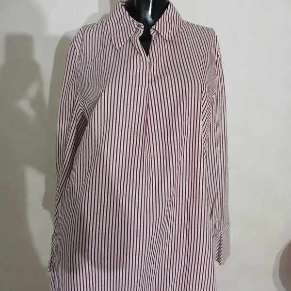 [BUNJANG] It MICHAA Loose Stripe Blouse / 잇미샤 루즈 스트라이프 블라우스