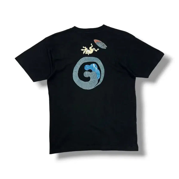 [BUNJANG] Vintage Japanese Surfing Rabbit T-Shirt / [S] 일본 빈티지 서핑 토끼 티셔츠
