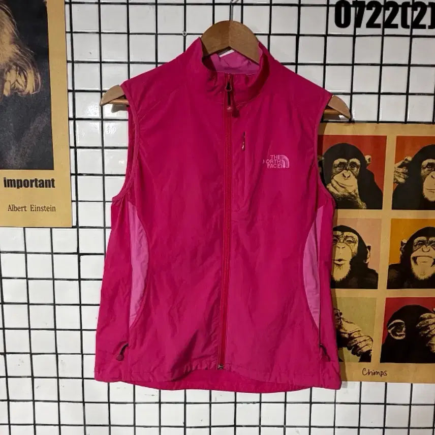 [BUNJANG] The North Face Women's Pink Vest (Size 90) / 노스페이스 여성 핑크 베스트 90 0722