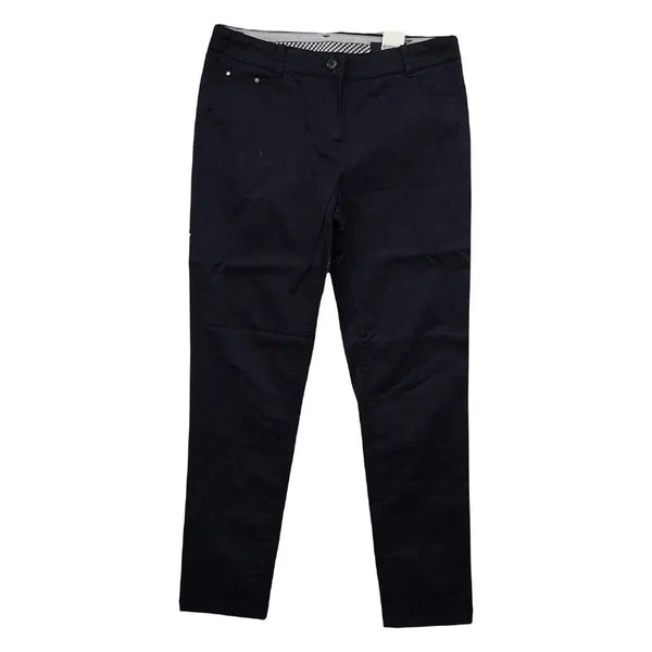 [BUNJANG] HAZZYS Women's Casual Cotton Blend Pants Navy / 해지스 여자 캐주얼 면바지 67