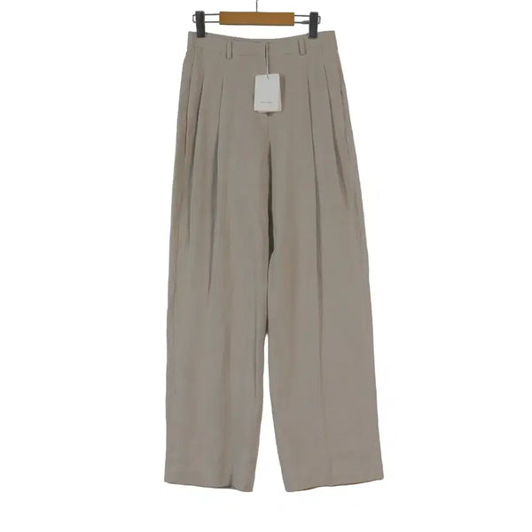 [BUNJANG] LOVE YOU SO MUCH 100% Linen Wide Slacks Beige / LOVE YOU SO MUCH 린넨100 와이드 슬랙스 66 베이지 새상품