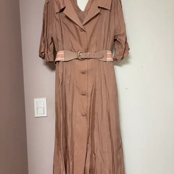 [BUNJANG] MICHAA Pink Midi Dress Set / 미샤 핑크 원피스