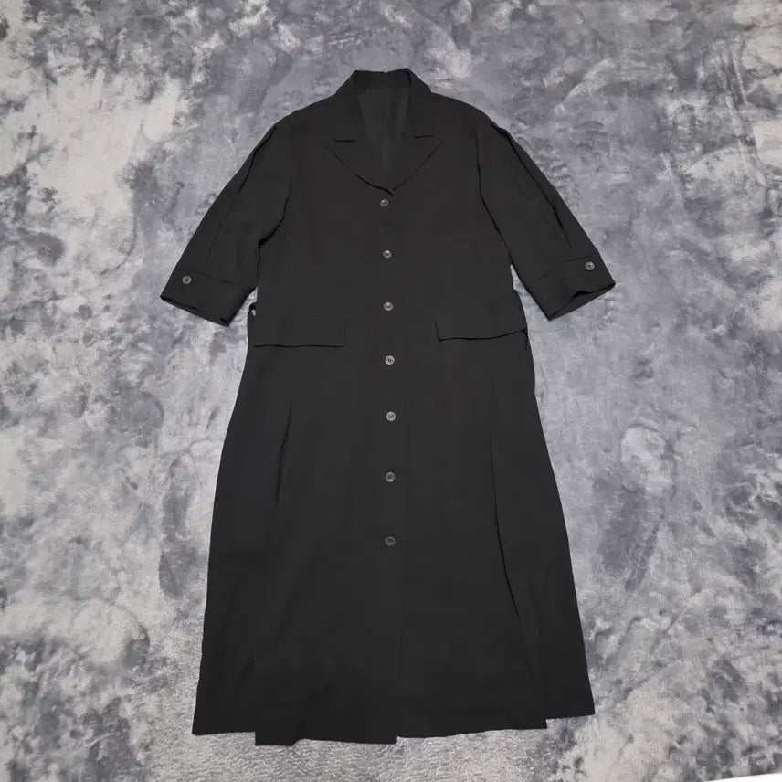 [BUNJANG] Helen Karen Belted Chiffon Dress / (77)여성 헬렌카렌 벨티드 쉬폰 원피스