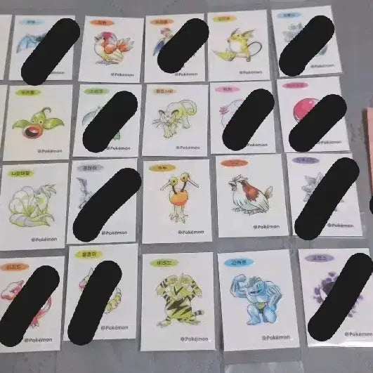 [BUNJANG] Pokemon Sticker Collection / 포켓몬 띠부씰