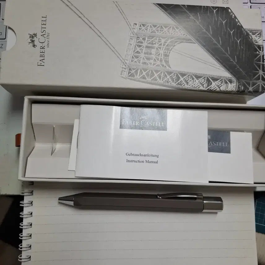 [BUNJANG] Faber-Castell Ondoro Rollerball Pen - Gray / 시필만해본 파버카스텔 온도로 볼펜 초특가