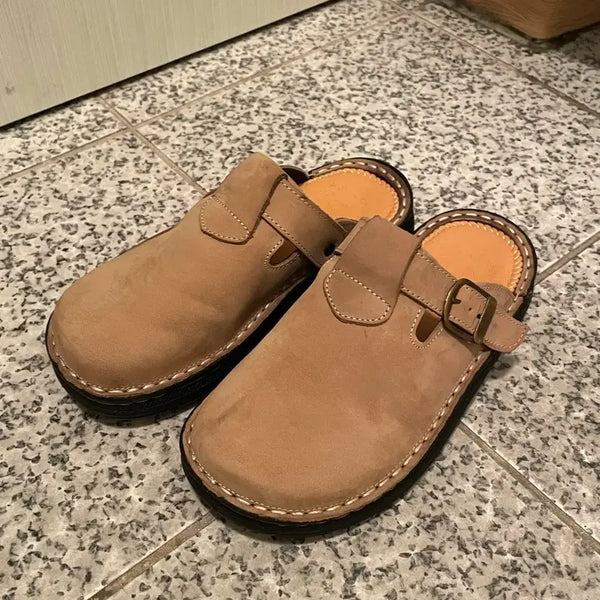 [BUNJANG] Jerusalem Sandals Model 3003 Beige Suede Size 230 / 예루살램 샌들 230 /3003 소여