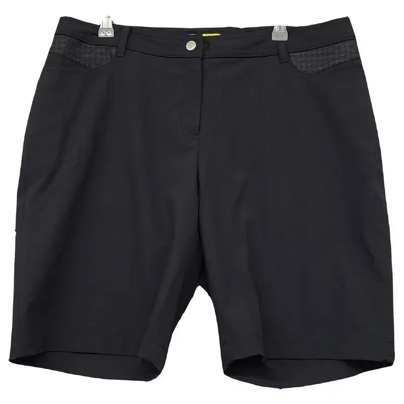 [BUNJANG] Louis Castel Black Golf Shorts 34 Inch / 루이까스텔 블랙 골프 반바지 34인치