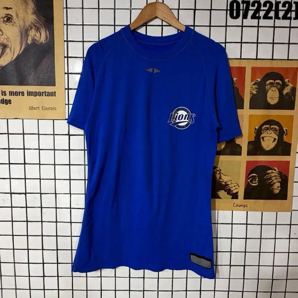 [BUNJANG] Samsung Lions Baseball Team Blue T-Shirt (2XL) / 삼성 라이온즈 반팔 티셔츠 2XL 0722