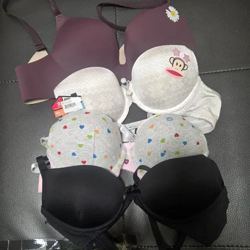 [BUNJANG] Junior Bra Set (4 Pieces) / 브라 세트