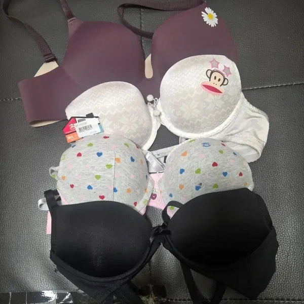 [BUNJANG] Junior Bra Set (4 Pieces) / 브라 세트