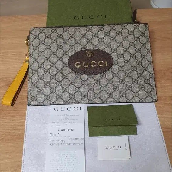 [BUNJANG] Gucci Neo Vintage Clutch Bag / 구찌 네오빈티지 클러치/클러치백 정품S급(영수증O)