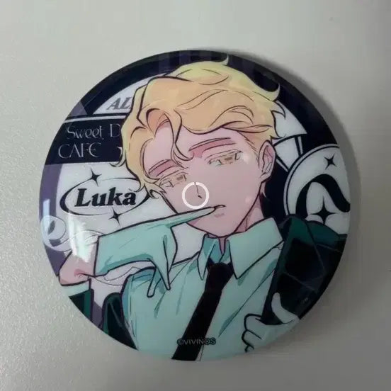 [BUNJANG] Astage Luca Maid Can Badge / 에이스테 루카 메이드 캔뱃지 (오늘만 할인)
