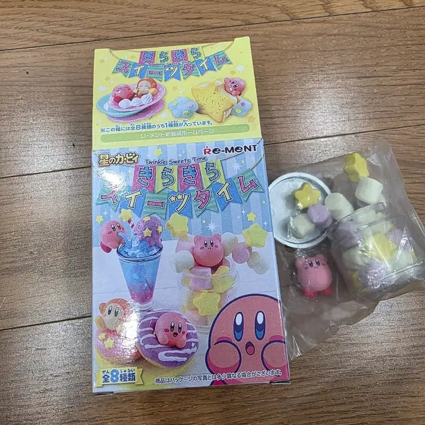 [BUNJANG] Kirby's Strange Teatime Dessert Time Gachapon Figure (Marshmallow) / 별의 커비 이상한 티타임, 디저트 타임 리멘트 피규어