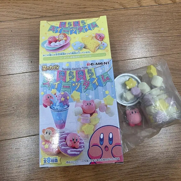 [BUNJANG] Kirby's Strange Teatime Dessert Time Gachapon Figure (Marshmallow) / 별의 커비 이상한 티타임, 디저트 타임 리멘트 피규어