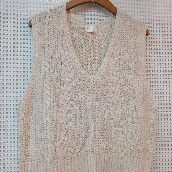 [BUNJANG] Mono Code Knit Vest / 모노코드 니트 베스트  M정도