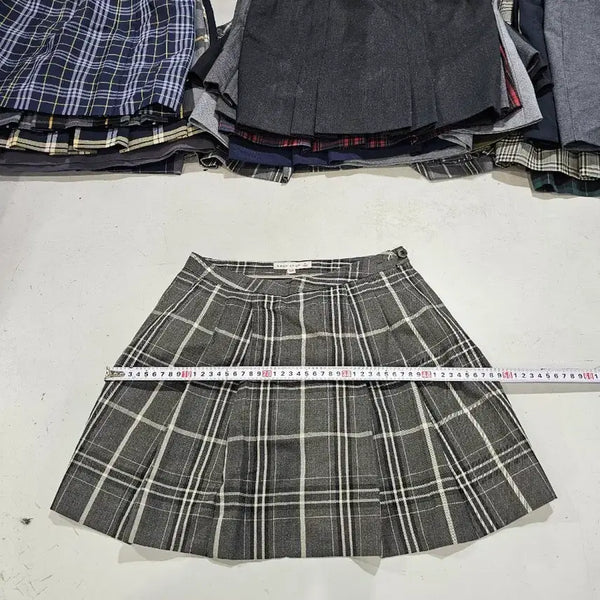 [BUNJANG] Used School Uniform Skirt Size 68 / 중고 교복치마 사이즈 68 짧치