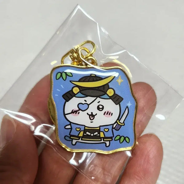 [BUNJANG] Monjaku Hare Hachiware Miyagi Limited Edition Metal Keyring / 먼작귀 하치와레 미야기 한정 메탈 키링 키홀더