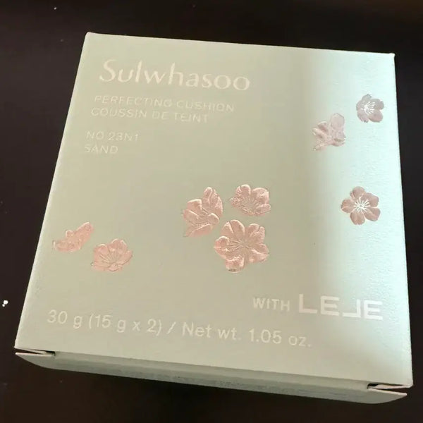 [BUNJANG] Sulwhasoo Rouge Collaboration Perfecting Cushion SPF50+ PA+++ 23N Sand (Sealed) / (미개봉)설화수 르쥬 콜라보 퍼펙팅 쿠션 23N1 샌드