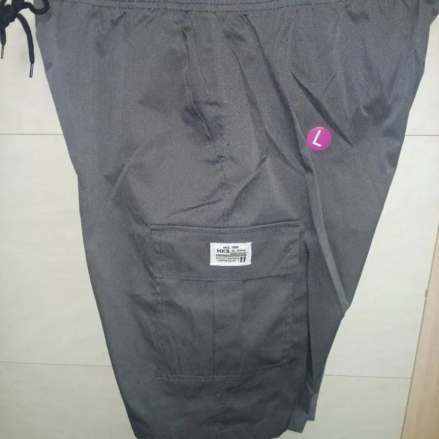 [BUNJANG] Cargo Shorts Charcoal Grey L / 카고 반바지  L 새상품 치콜 그레이색