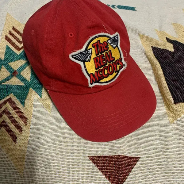 [BUNJANG] The Real McCoy's Ball Cap Red / 리얼맥코이 볼캡 레드