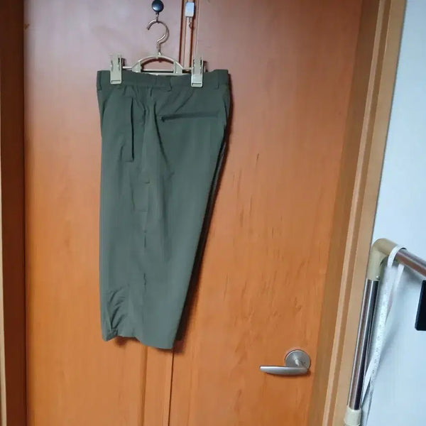 [BUNJANG] Khaki Cotton Pants / 카키색 면바지