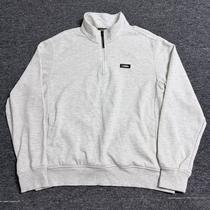 [BUNJANG] National Geographic Half-Zip Sweatshirt / 내셔널지오그래픽 반집업 맨투맨