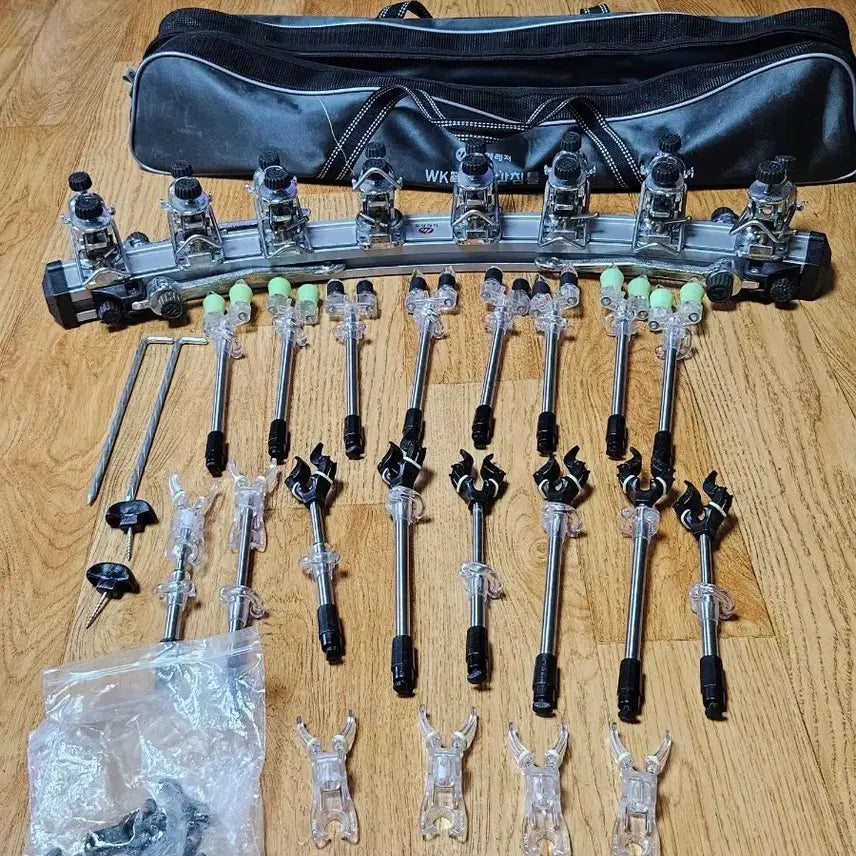 [BUNJANG] Woogyeong 8-Tier Fishing Rod Holder / 우경8단받침틀