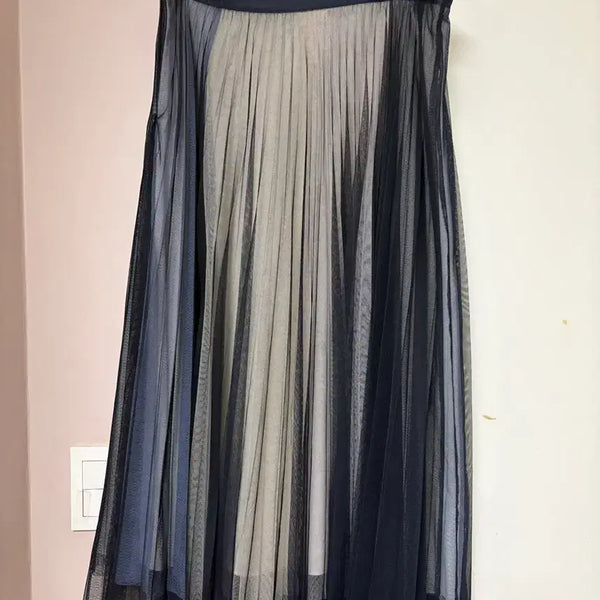 [BUNJANG] Jigott High-End Chiffon Skirt / 지고트 고급 샤스커트