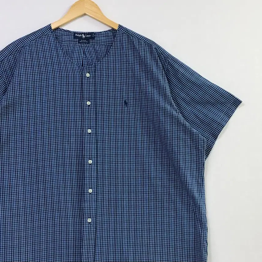 [BUNJANG] Polo Ralph Lauren Checkered Shirt XXLarge / Xxl 폴로 체크 셔츠