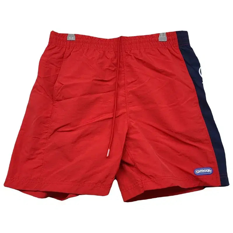 [BUNJANG] Outdoor Products Red Training Shorts Medium / 아웃도어 프로덕츠 레드 트레이닝 반바지 MEDIUM