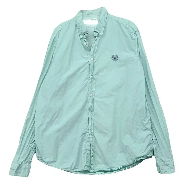 [BUNJANG] Kenzo Mint Shirt L / 겐조 민트 셔츠 L