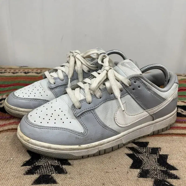 [BUNJANG] Nike Dunk Low Retro Wolf Grey Sneakers (245) / 나이키 덩크 로우 레트로 울프 그레이 스니커즈 245 X02437
